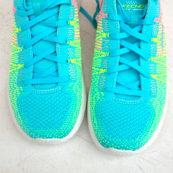 Skechers Multicolor Knit Sneakers - Picture 6 of 12